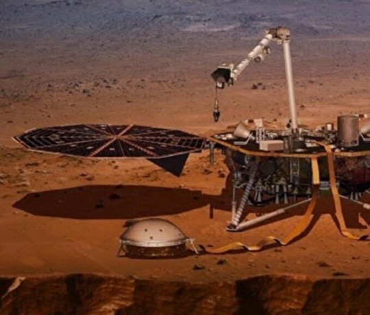 Mars'ta inanılmaz keşif: Kayalıkların içinden çıktı!