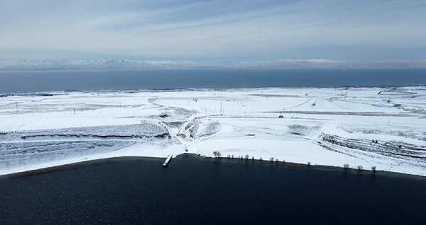 Foto - Mart ayından kış manzarası: Aygır Gölü