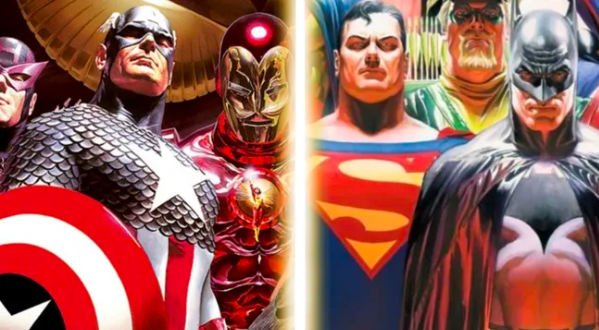 Foto - Marvel mı Yoksa DC Comics mi? Sizin renginiz hangisi? Gog ve Mogog, Yecüc ve Mecüc, Mavi ve kırmızı