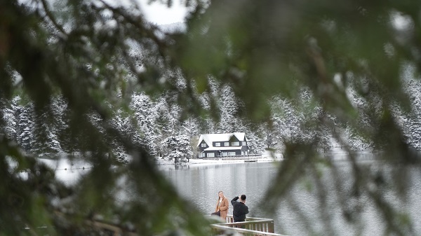 Foto - Masalsı kış manzarası hayran bıraktı