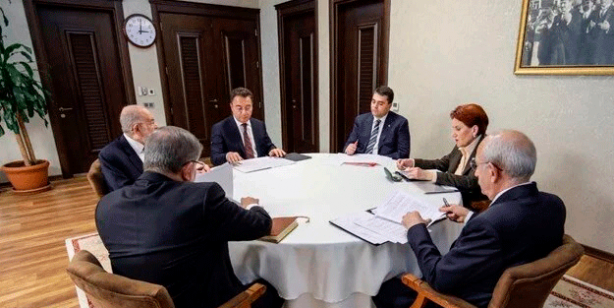 Foto - Masanın son toplantısında tansiyon yine yükseldi! Akşener 'yeter' diye bağırdı, arabası hazırlandı...