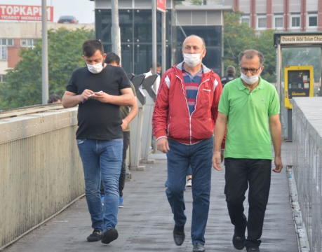 Maske takma zorunluluğu sonrası İstanbul!