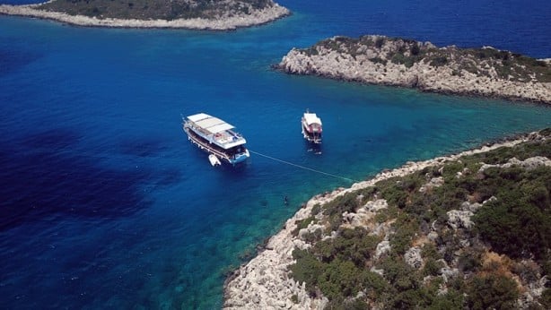 Foto - Mavi derinliklerinin büyüleyen güzelliği: Kaş