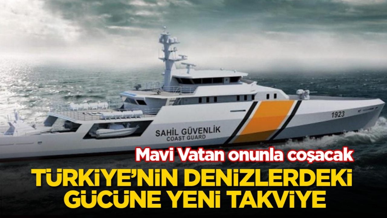 Mavi Vatan onunla coşacak! Türkiye’nin denizlerdeki gücüne yeni takviye