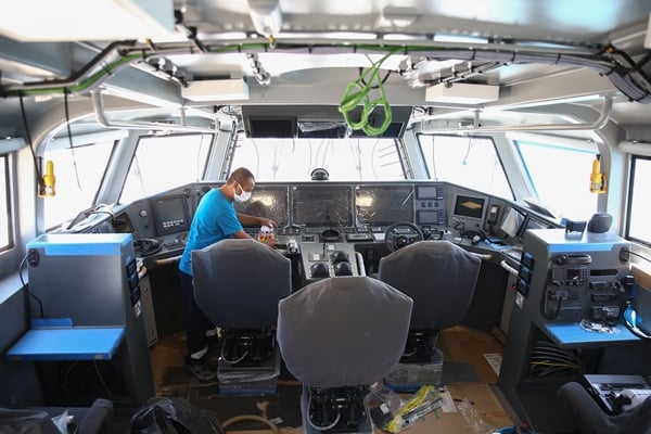 Foto - "Mavi vatanın" koruyucu kartallarına yerli donanım imzası