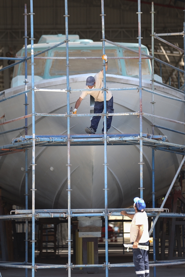 Foto - "Mavi vatanın" koruyucu kartallarına yerli donanım imzası