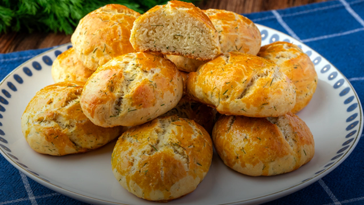 Foto - Maya yok, beklemek yok! Yumuşacık dereotlu poğaça tarifi