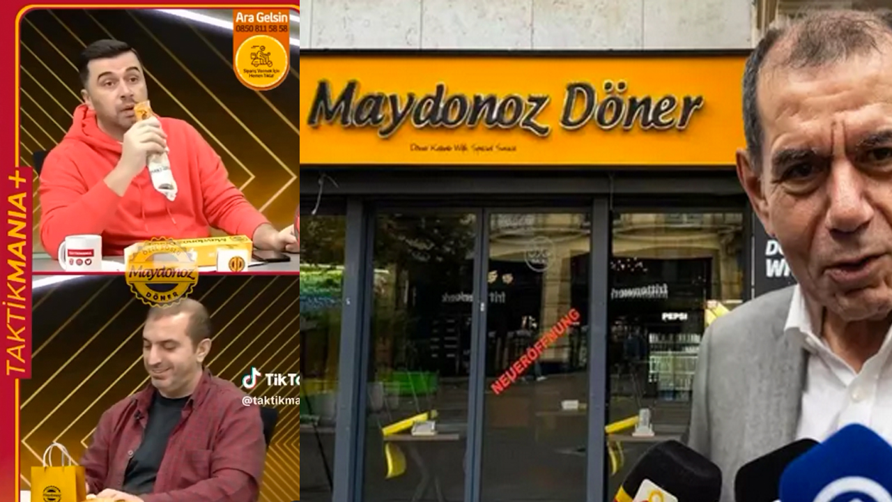 Foto - Maydanoz Döner'le ilgili skandal patlamıştı! Galatasaray yalanladı ama sosyal medyada Galatasaraylılar reklamını yapmış...