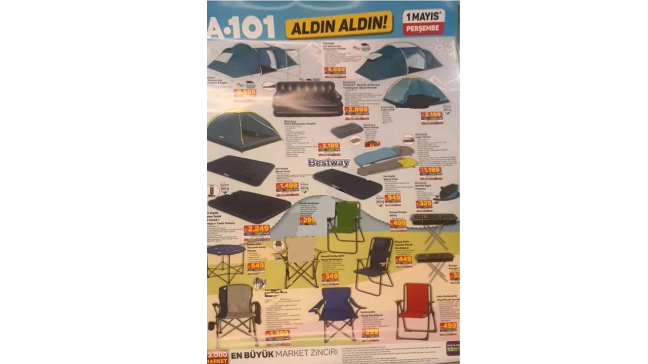 Foto - Mayıs ayı indirim takvimi açıklandı! İşte A101'de 1 Mayıs 2025 fırsatlar rüzgarı