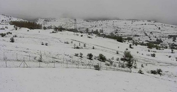 Foto - Mayıs ayında 10 santimetre kar sürprizi!