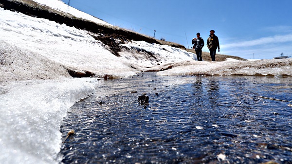 Foto - Mayıs ayında kar topu keyfi 