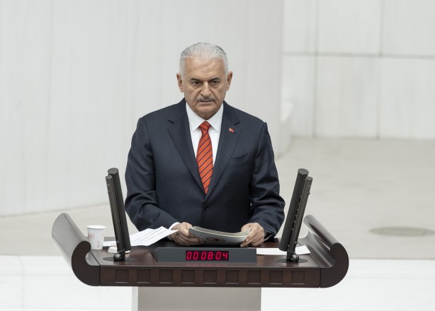 Foto - Meclis kürsüsüne son kez çıkan Binali Yıldırım'ın konuşması ayakta alkışlandı!