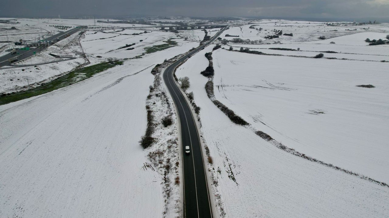 Megakentte kış manzarası! Burası Karadeniz değil İstanbul