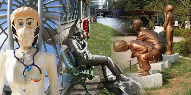 Foto - Meğer düşündüğümüz gibi değilmiş. İşte dünyanın en büyük heykelleri… CHP bu utançla yaşayamaz