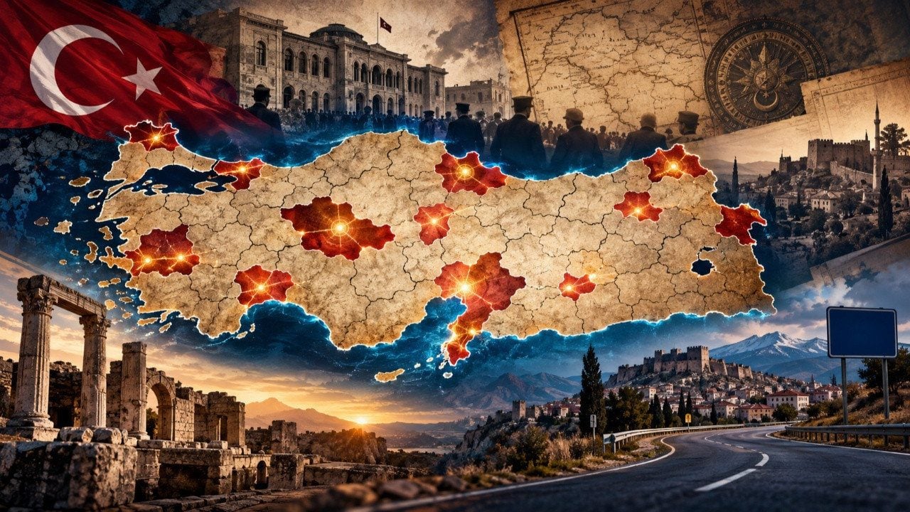 Meğer zamanında hepsi birer şehirmiş! Türkiye’nin ilçe statüsüne düşürülen eski illeri şaşkına çevirdi