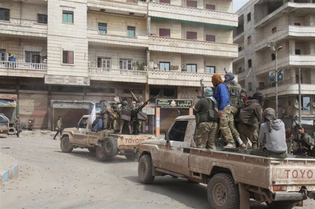 Foto - Mehmetçik Afrin'de hilal oluşturdu