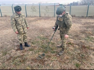 Foto - Mehmetçik'ten Azerbaycan askerlerine mayın eğitimi