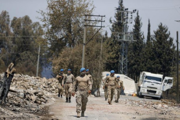 Foto - Mehmetçik yangınlarla mücadele ediyor 