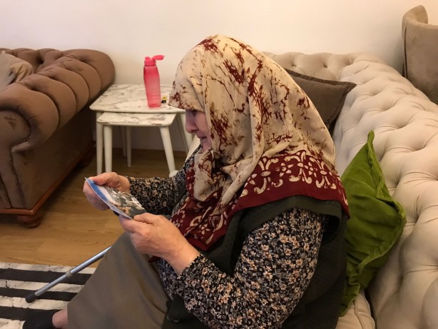 Foto - Mehmetçik'e çorap ören Melek teyzeye jandarmadan teşekkür