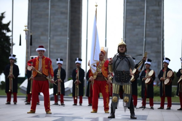 Foto - Mehteran Birliği, Şehitler Abidesi'nde