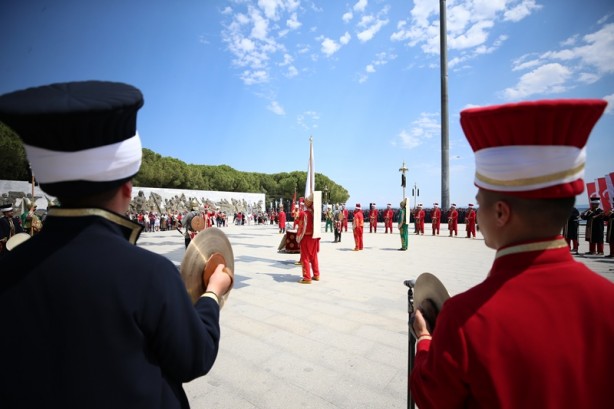 Mehteran Birliği, Şehitler Abidesi'nde