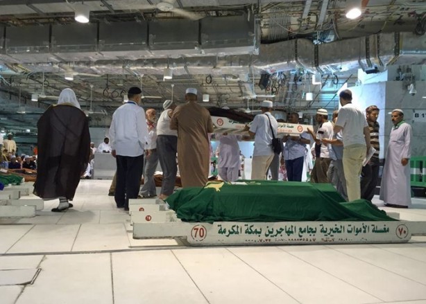 Foto - Mekke şehitlerine son görev