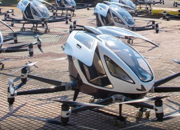 Foto - Mekke’de hacılar için uçan taksi hizmeti