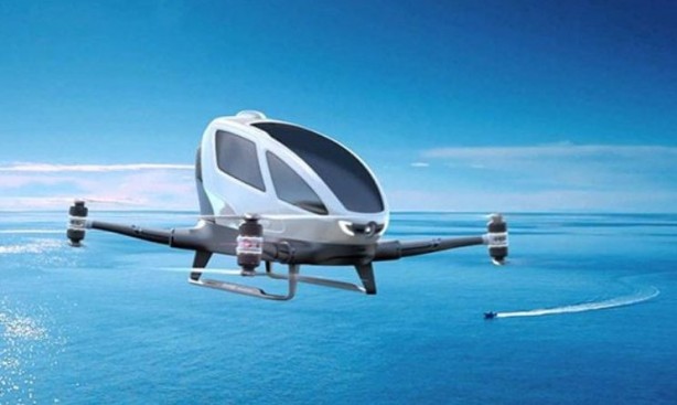 Foto - Mekke’de hacılar için uçan taksi hizmeti