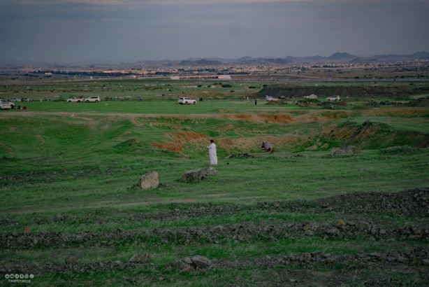 Foto - Mekke'deki dağların yeşile bürünmesi Kıyamet alameti mi? O hadis akıllara geldi... Bilim insanlarından şok açıklama