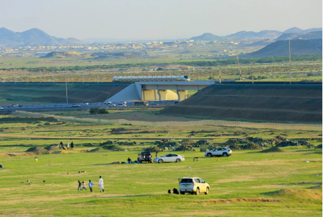 Foto - Mekke'deki dağların yeşile bürünmesi Kıyamet alameti mi? O hadis akıllara geldi... Bilim insanlarından şok açıklama