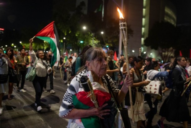 Foto - Meksika'da İsrail'e tepki