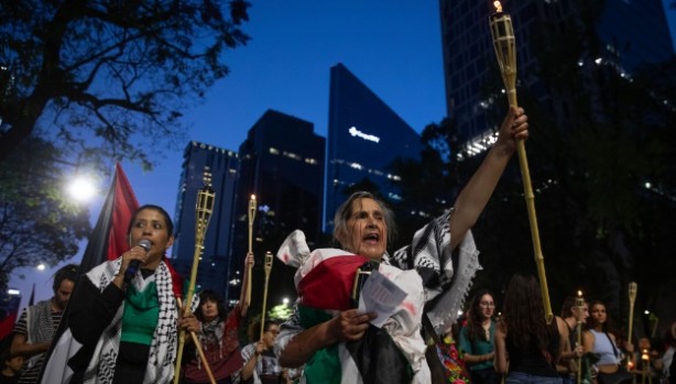 Meksika'da İsrail'e tepki