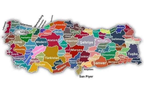 Foto - Memleketinizin adı ne oldu? Yapay zekadan şehirlere yeni isimler