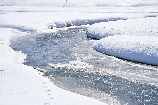 Foto - Menderesler sıcaklıkla çözülmeye başladı