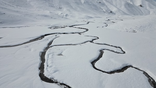 Foto - Menderesler sıcaklıkla çözülmeye başladı