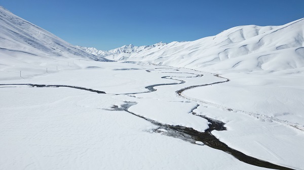 Foto - Menderesler sıcaklıkla çözülmeye başladı