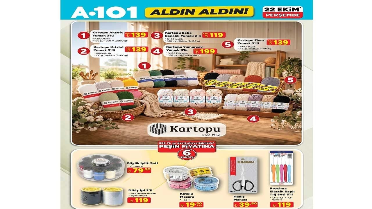 Foto - Merakla beklenen ürün A101'de satışa çıktı! İşte 22 Ekim 2026 A101 Aldın Aldın kataloğu