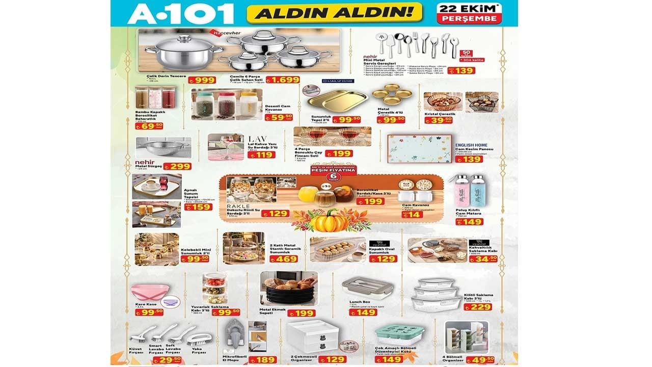 Foto - Merakla beklenen ürün A101'de satışa çıktı! İşte 22 Ekim 2026 A101 Aldın Aldın kataloğu