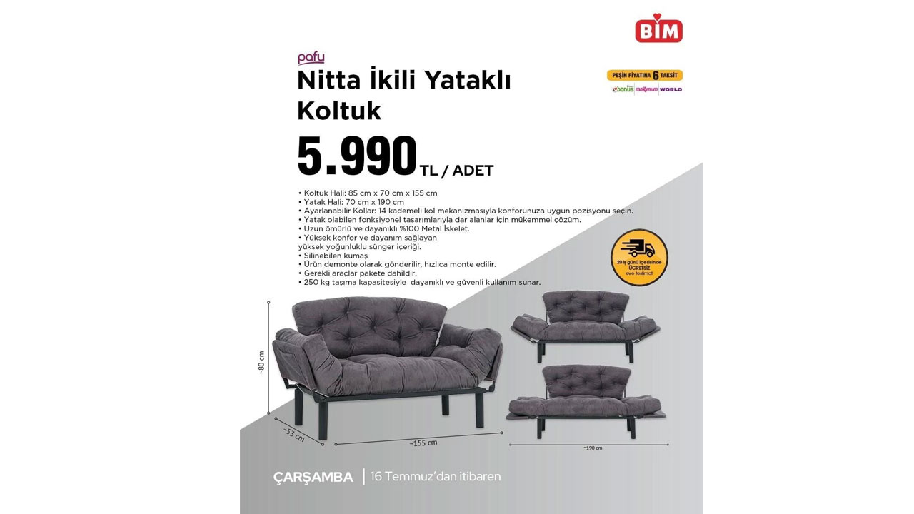 Foto - Merakla beklenen ürünler geldi! BİM 16-22 Temmuz 2025 indirimleri açıklandı