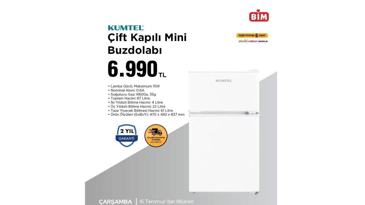 Foto - Merakla beklenen ürünler geldi! BİM 16-22 Temmuz 2025 indirimleri açıklandı