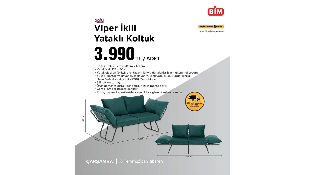 Foto - Merakla beklenen ürünler geldi! BİM 16-22 Temmuz 2025 indirimleri açıklandı