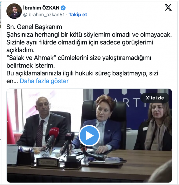 Foto - Meral Akşener'e 'salak ve ahmak' tepkisi! Yaptığı şey herkesi çok şaşırttı