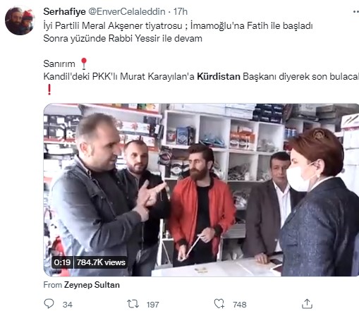 Foto - Meral Akşener'e tepki yağıyor! 'Lal mı oldun?'