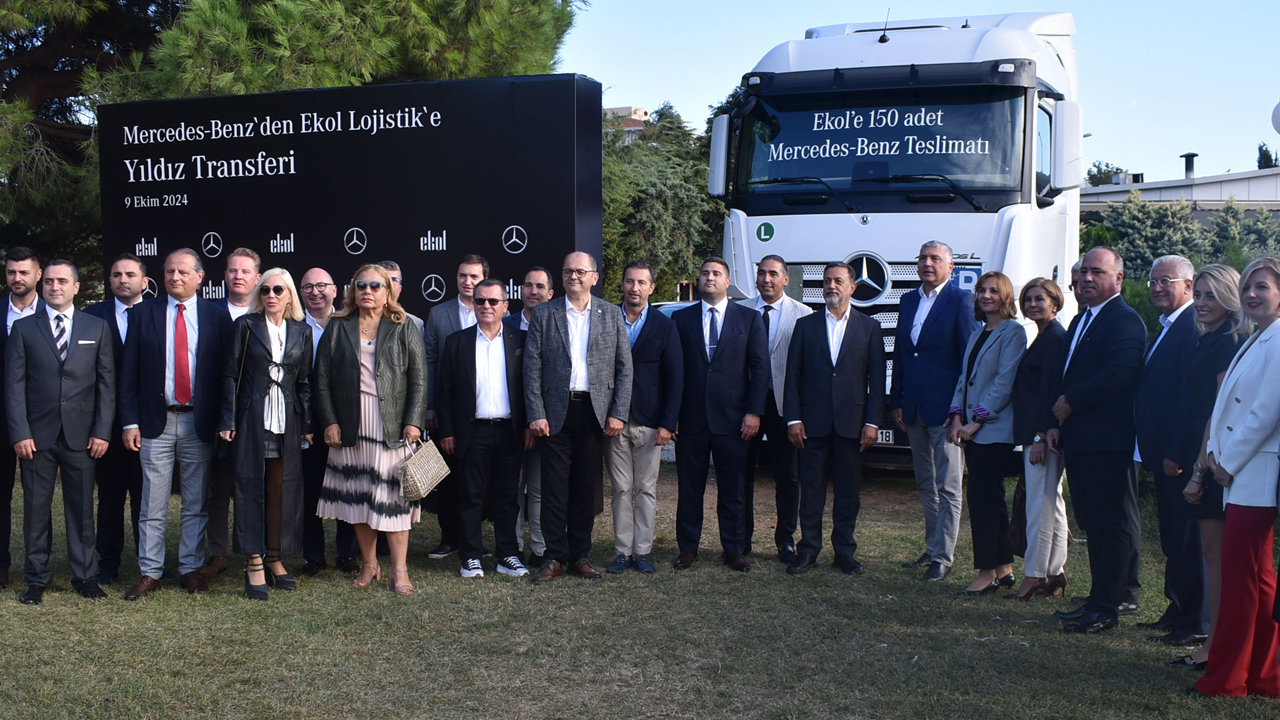 Mercedes-Benz Türk’ten Ekol Lojistik’e dev teslimat!