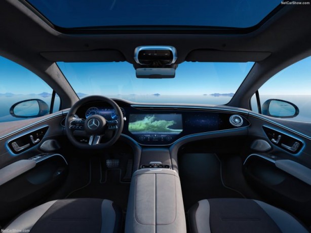 Foto - Mercedes geleceğin otomobili EQS'i tanıttı