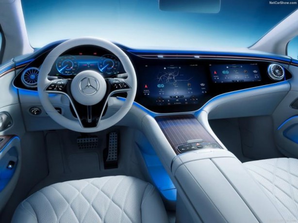 Foto - Mercedes geleceğin otomobili EQS'i tanıttı