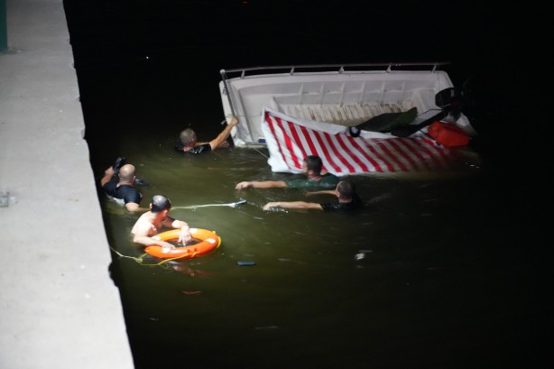 Foto - Meriç Nehri'nde can pazarı/ Tekne alabora oldu 