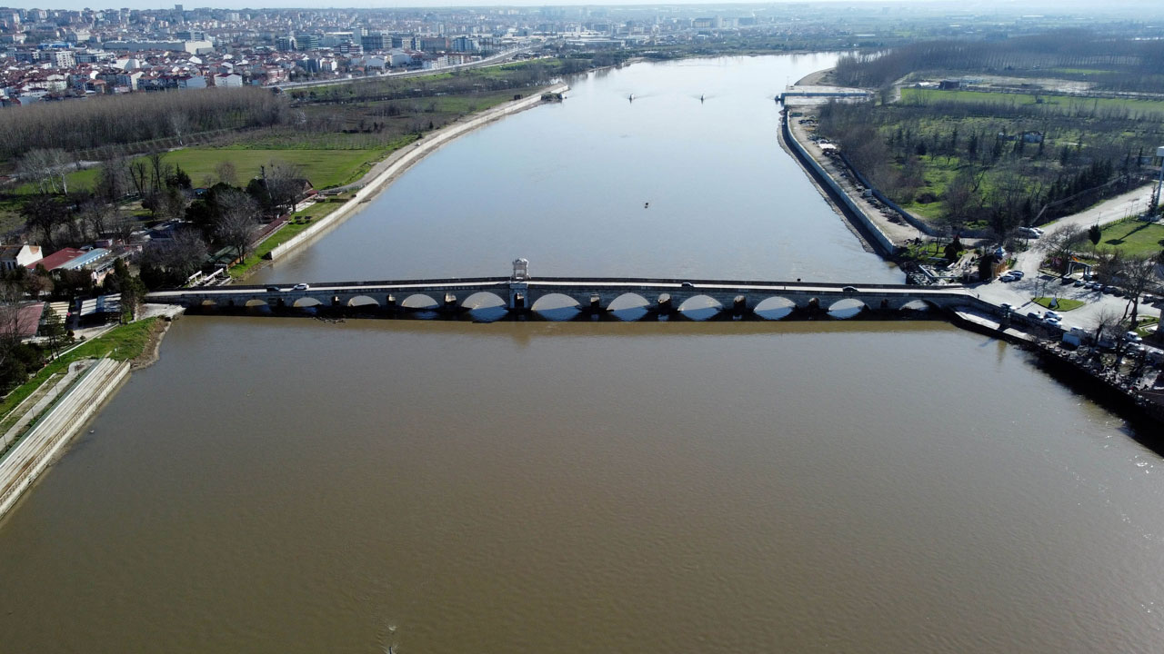 Meriç yeniden yükseldi! Edirne için bu kez ‘sarı alarm’ verildi