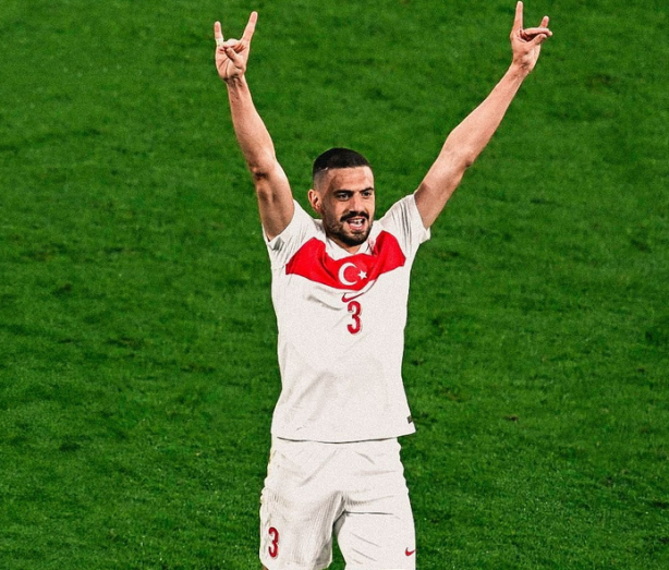 Merih, 'Bozkurt Selamı' verdi! UEFA devreye girdi! Hazımsızlar hemen düğmeye bastı...