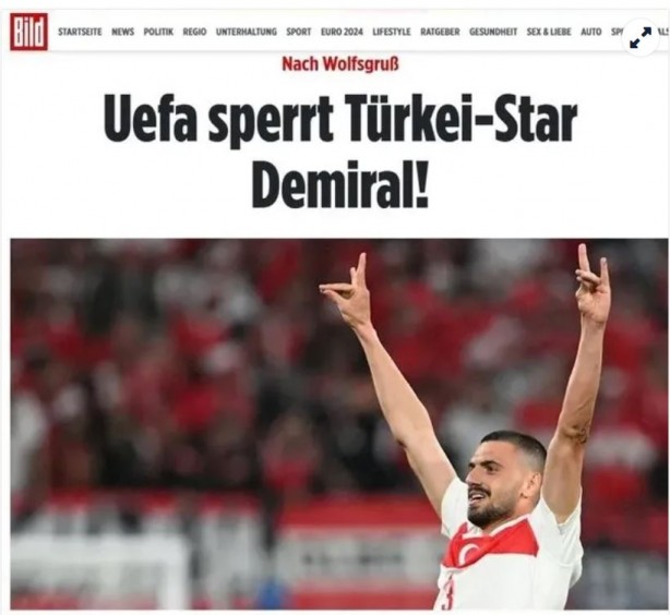 Foto - Merih Demiral'a yargısız infaz! Savunmasını bile yapmadan Alman BILD açıkladı